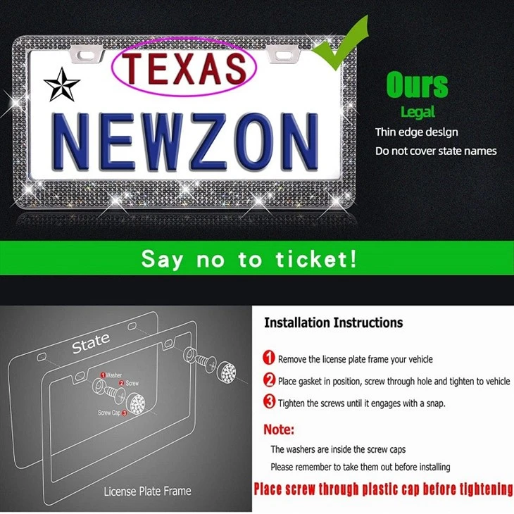 License Plate Frame Made In China