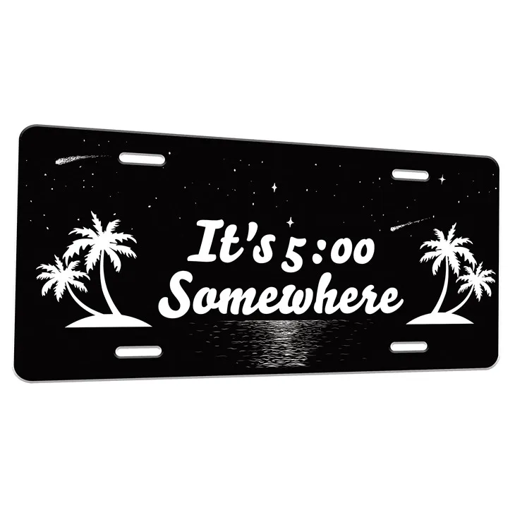 Fabrikant directe verkoop aangepaste kentekenplaat aluminium kentekenplaat