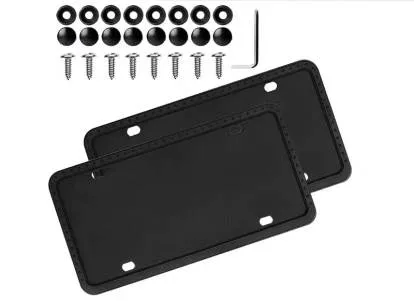 Siliconen kentekenplaatframe